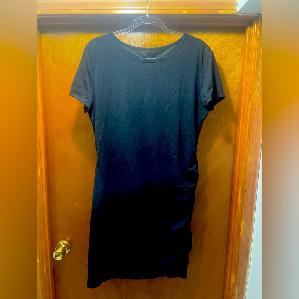 BTFBM casual black tshirt dress
